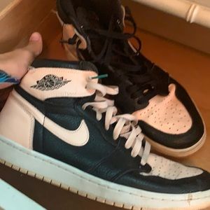 Nike Crimson tent hightop air Jordan one